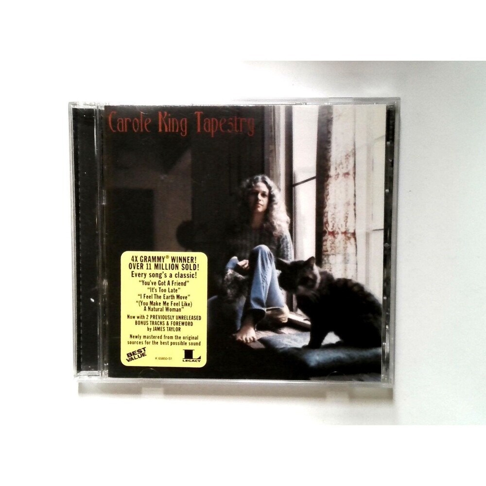 Carole King – Tapestry CD 1999 Remastered Bonus Tracks Pop Rock Legacy